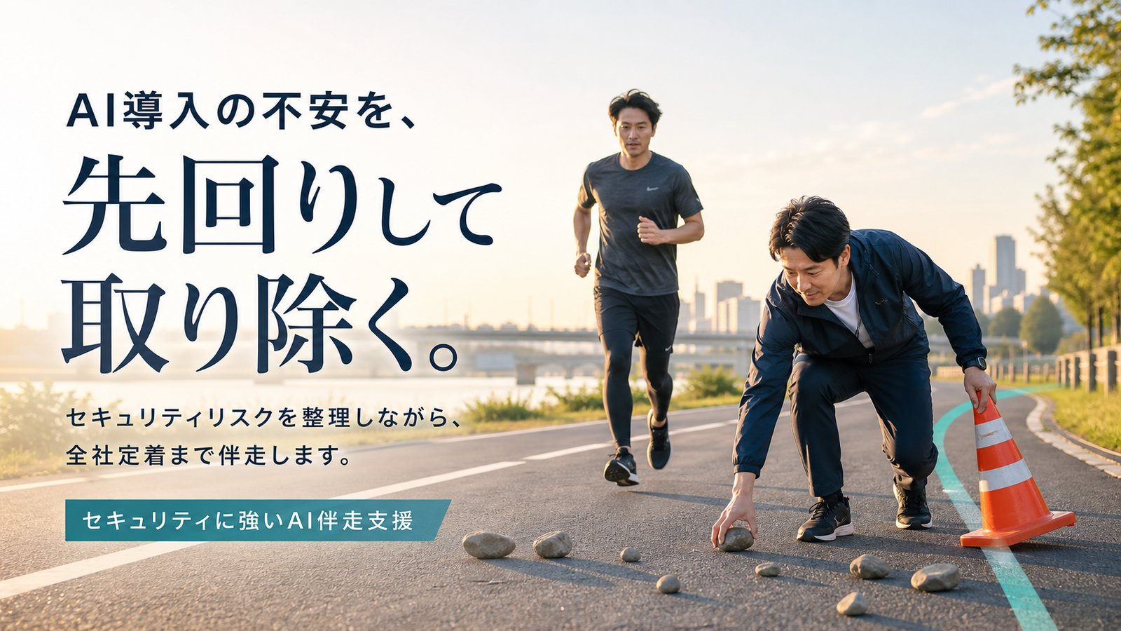 AI導入の不安を、先回りして取り除く。セキュリティに強いAI伴走支援